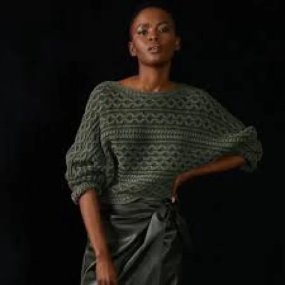 Anthropologie. Pilcro Microfisherman Sweater. Carbon. Size Small.